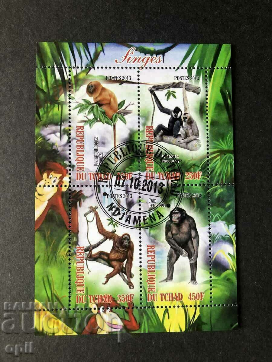 Stamped Block Monkeys 2013 Τσαντ