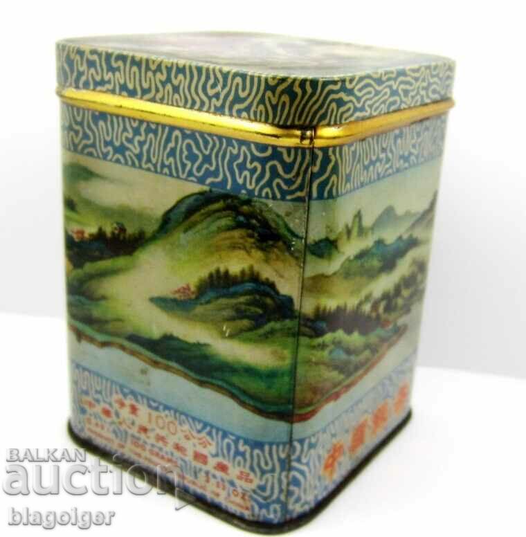 Delivery of OLD METAL TEA BOX-CHINA-ANTIQUE Delivery of OLD METAL TEA BOX-CHINA-ANTIQUE