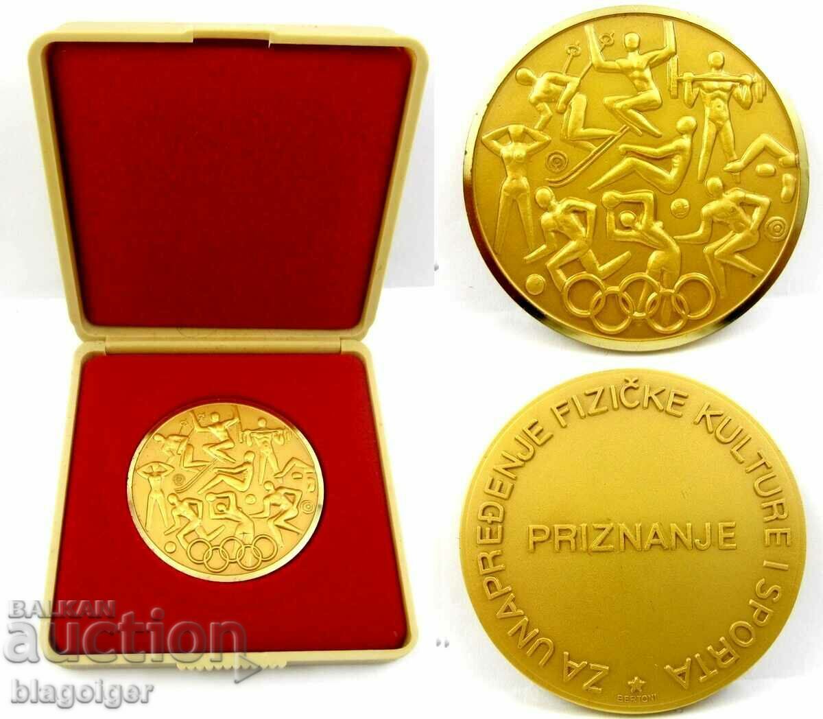 Olympic Medal of Merit-Croatia NOC-Bertoni