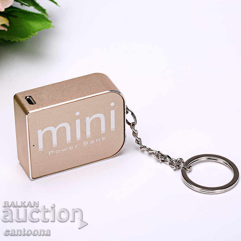 Power Bank Mini keychain - 1800 mAh