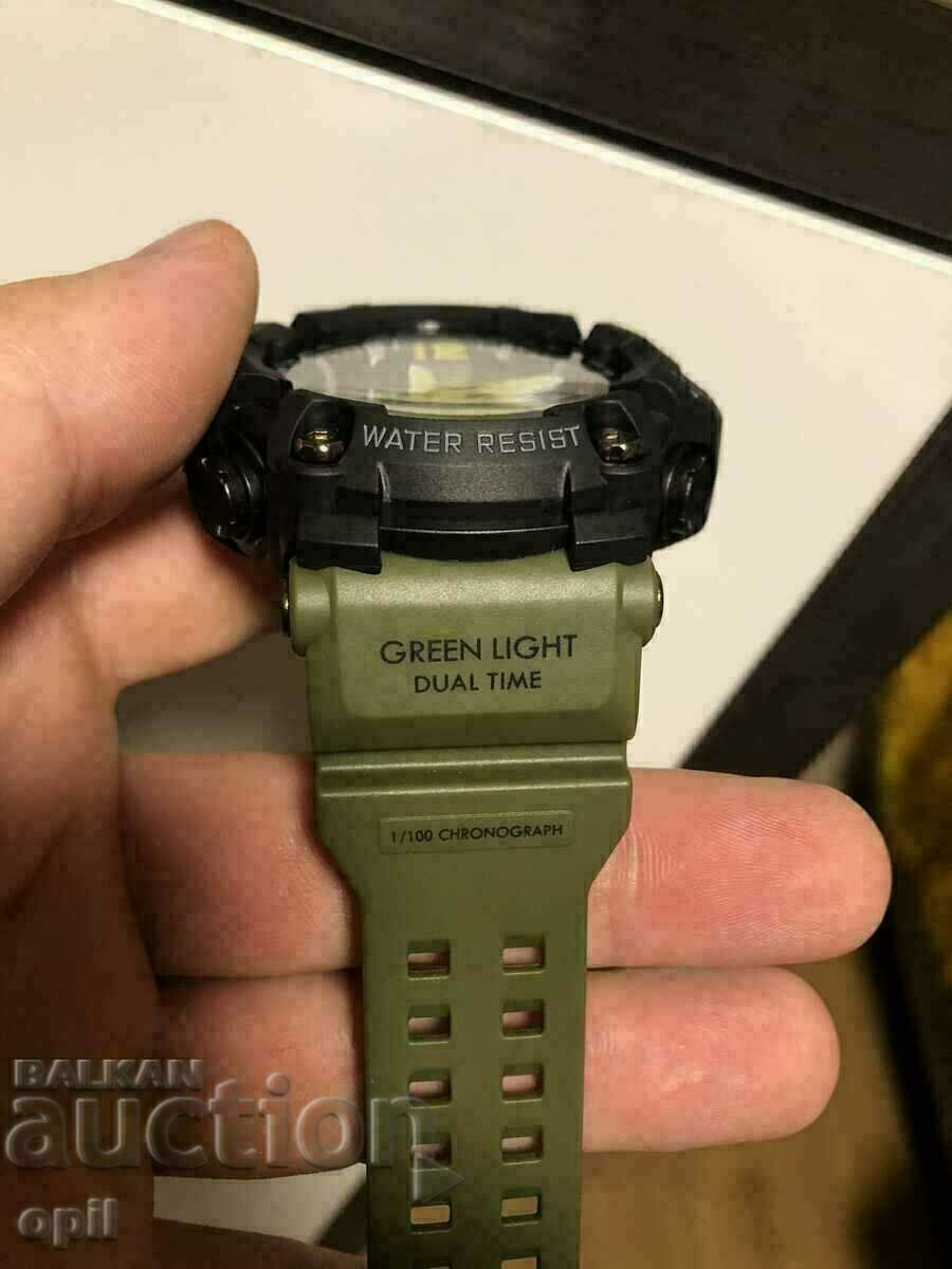 Auction Sports Watch SKMEI 1637 Green Auction Sports Watch SKMEI 1637 Green