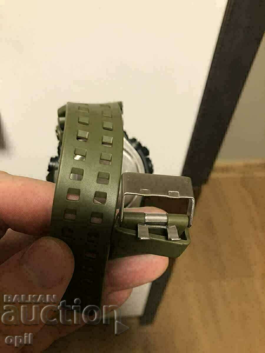 Delivery of Sports Watch SKMEI 1637 Green Delivery of Sports Watch SKMEI 1637 Green