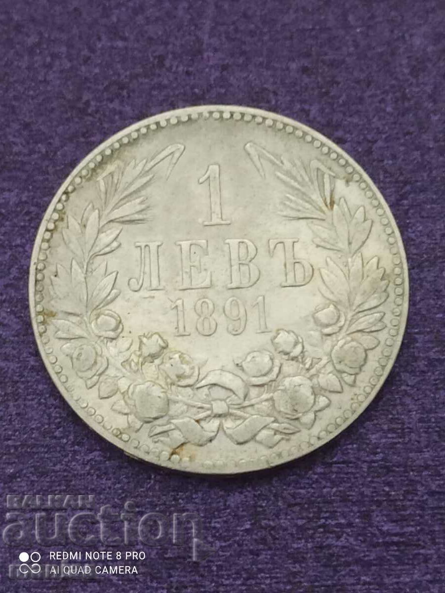1 lev 1891 year