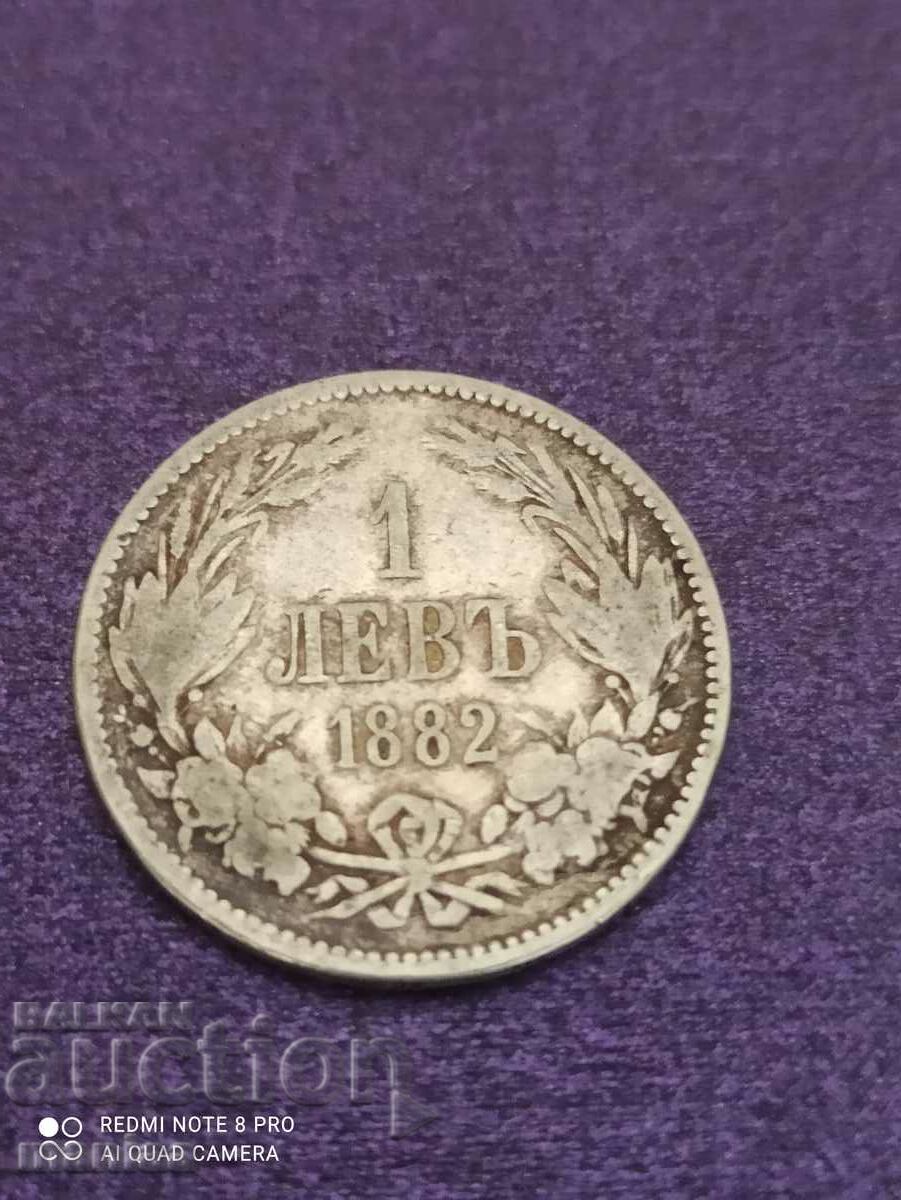 1 lev 1882 year