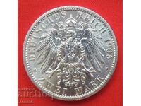 2 марки 1905 A Германия сребро KAЧЕСТВО МАТРИЧЕН ГЛАНЦ