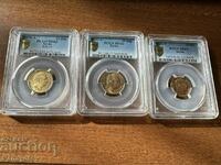 ΧΡΥΣΟ ΣΕΡΒΙΑ 20 10 ΔΗΝΑΡΙΑ 1879 1882 ΜΙΛΑΝΟ NGC PCGS PER