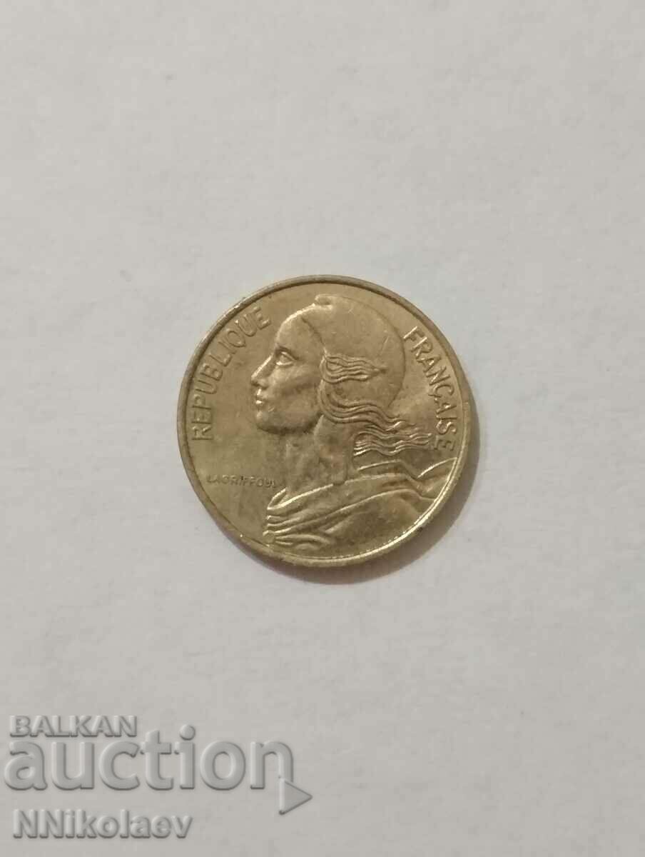 Auction France 5 centimes 1987 Auction France 5 centimes 1987