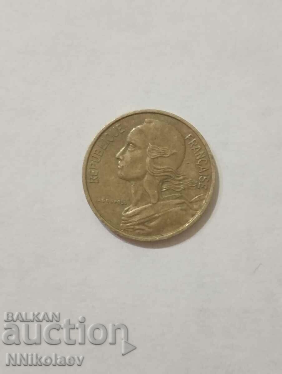 Auction  France 5 centimes 1988