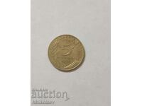 France 5 centimes 1993