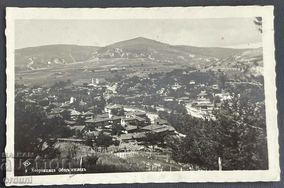3630 Kingdom of Bulgaria Koprivshtitsa General view Paskov 1935