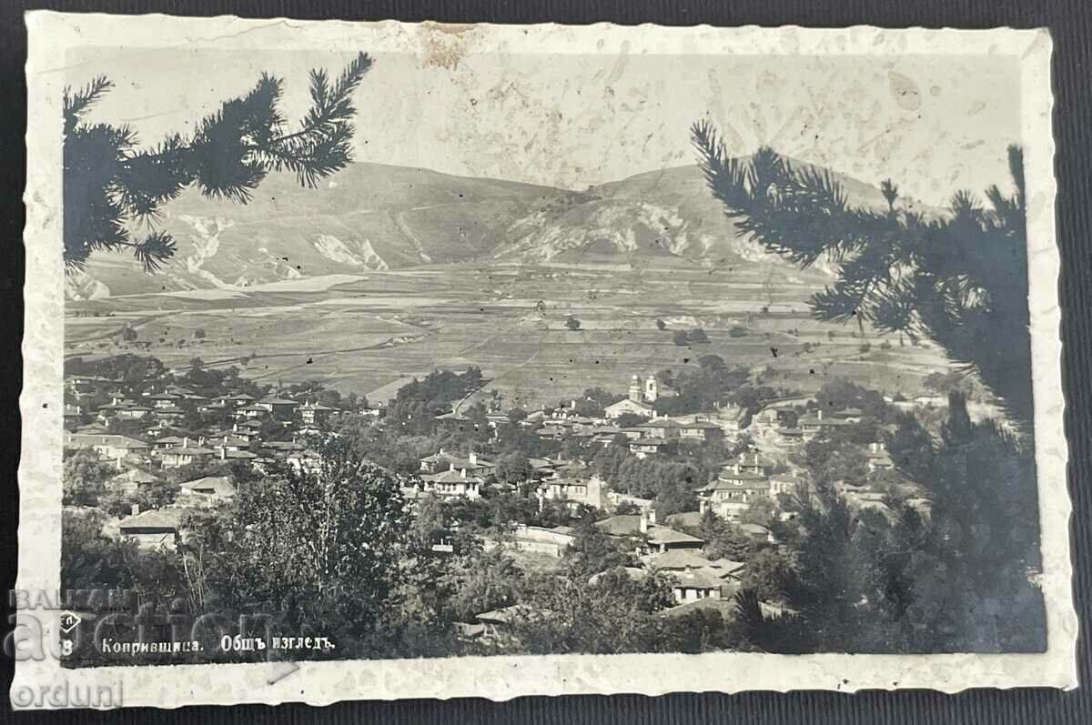 3631 Kingdom of Bulgaria Koprivshtitsa General view Paskov 1936