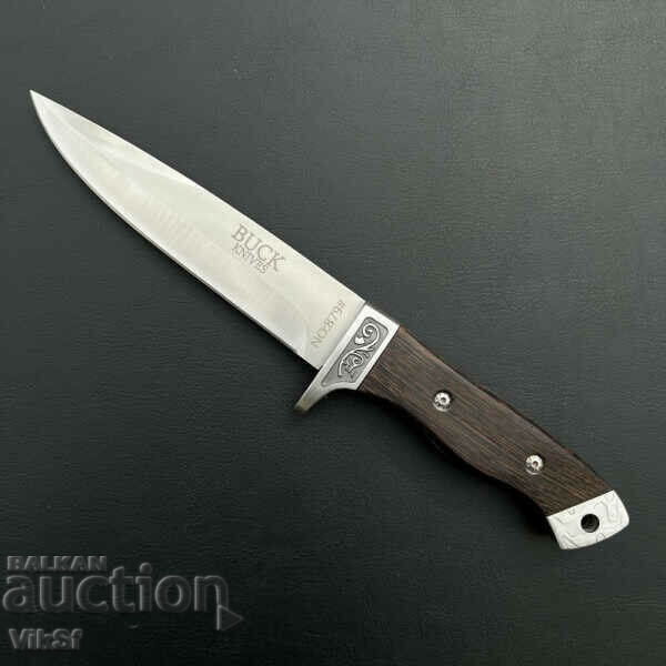 Hunting knife BUCK CLASSIC 879, 5CR13Mov, 155x280 mm with price 28.50 BGN | € 14.57 Hunting knife BUCK CLASSIC 879, 5CR13Mov, 155x280 mm with price 28.50 BGN | € 14.57