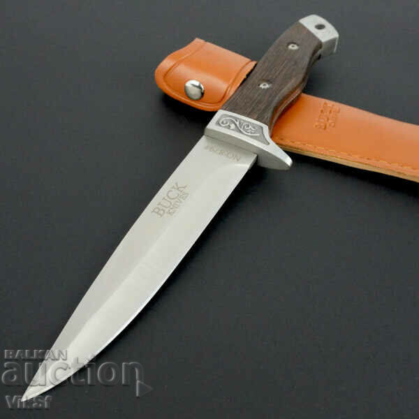 Κυνηγετικό μαχαίρι BUCK CLASSIC 879, 5CR13Mov, 155x280 mm