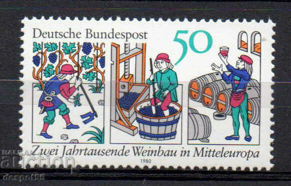 1980. Germany. 2000 of Viticulture in Central Europe.