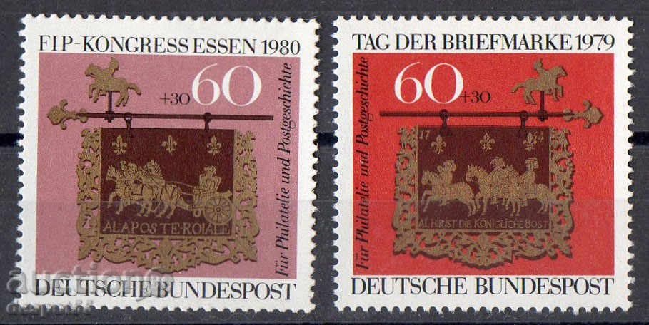 1979-80. Germany. Postage Stamp Day.