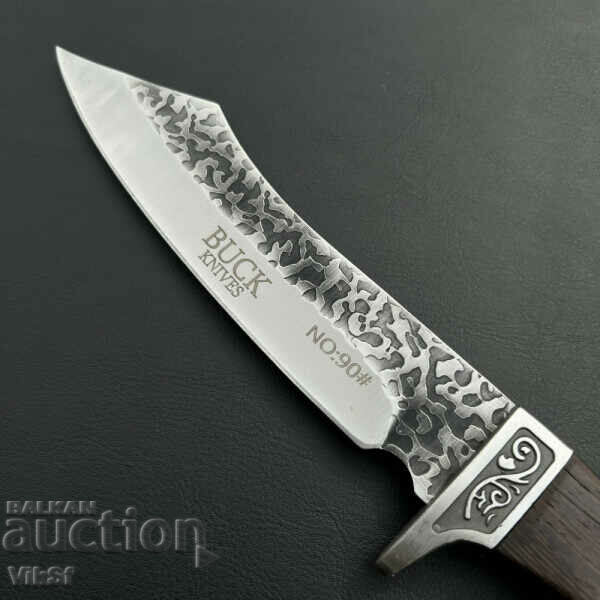 Licitație Cuțit de vânătoare BUCK KNIVES 90, 5CR13Mov, 170x300 mm