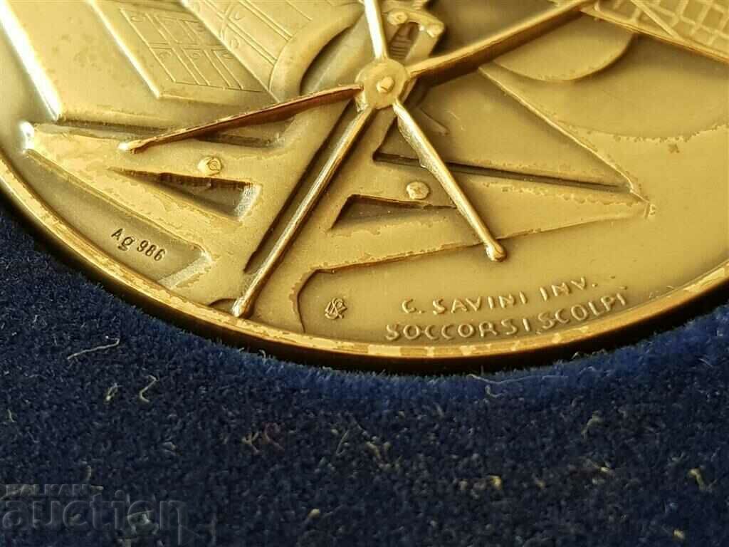 Δημοπρασία Μετάλλιο ιταλικού ασημένιου νομίσματος Τράπεζα της Ιταλίας Δημοπρασία Μετάλλιο ιταλικού ασημένιου νομίσματος Τράπεζα της Ιταλίας