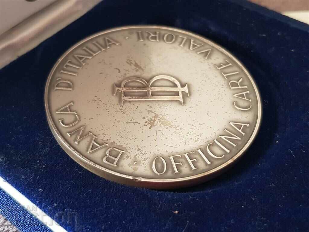 Μετάλλιο ιταλικού ασημένιου νομίσματος Τράπεζα της Ιταλίας - 6 Μετάλλιο ιταλικού ασημένιου νομίσματος Τράπεζα της Ιταλίας - 6
