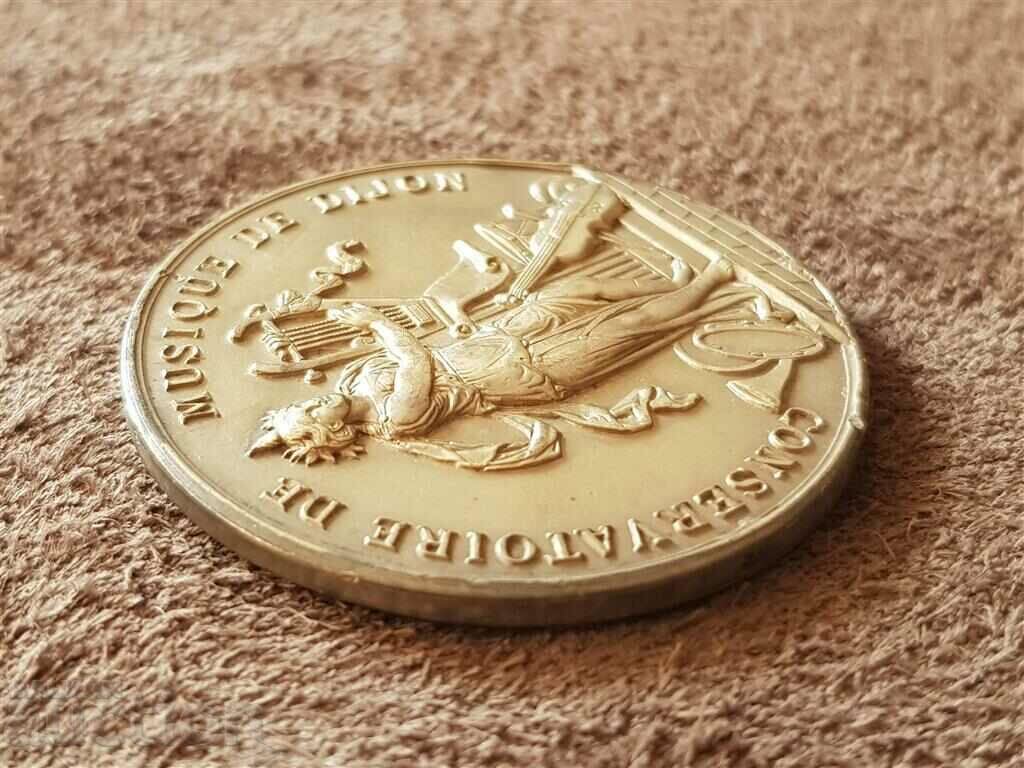 Δημοπρασία Γαλλικά 19ος αι. ασημένιο νόμισμα Musiaclana Conservatoire Dijon Δημοπρασία Γαλλικά 19ος αι. ασημένιο νόμισμα Musiaclana Conservatoire Dijon