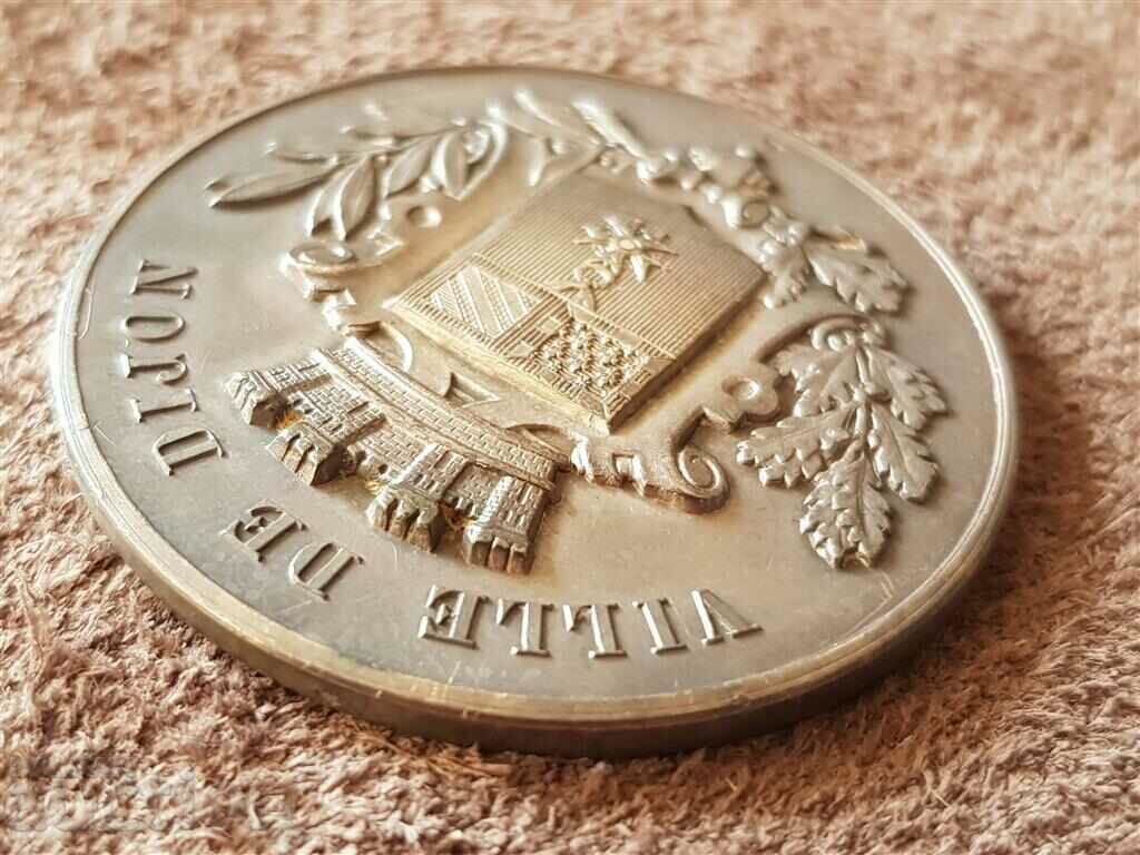 Γαλλικά 19ος αι. ασημένιο νόμισμα Musiaclana Conservatoire Dijon - 6 Γαλλικά 19ος αι. ασημένιο νόμισμα Musiaclana Conservatoire Dijon - 6