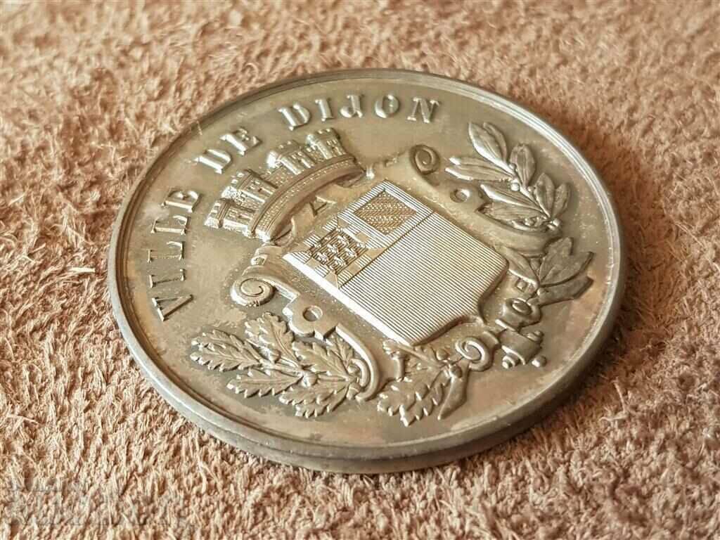 French 19th c. silver coin Musiaclana Conservatoire Dijon - 6 French 19th c. silver coin Musiaclana Conservatoire Dijon - 6