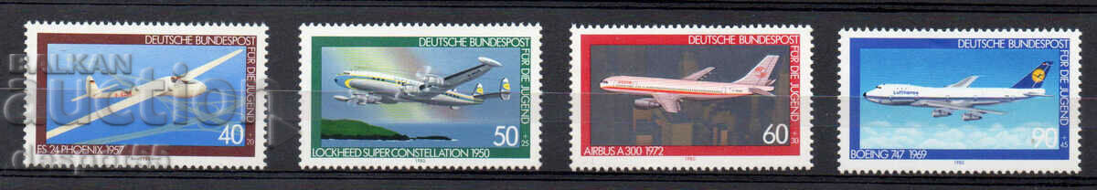 1980. Germania. Aviaţie.