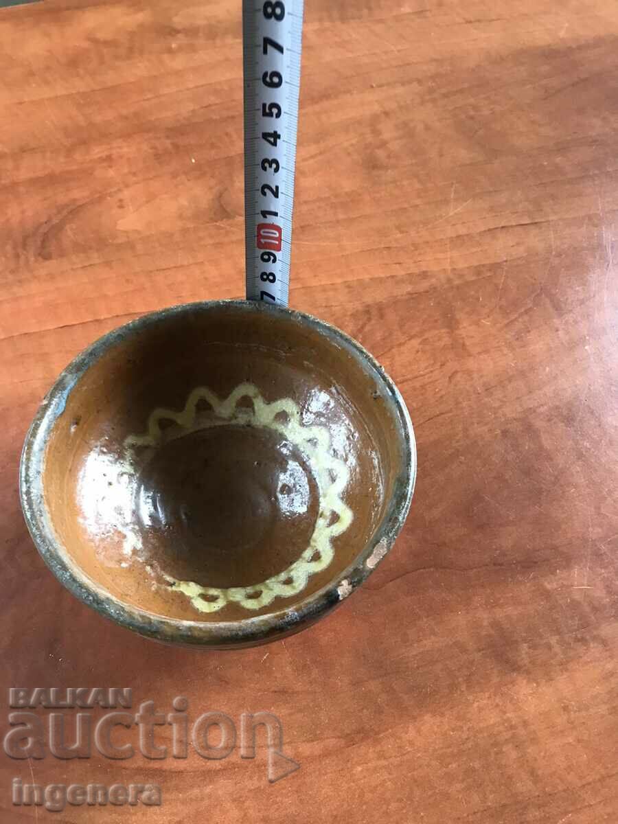 Delivery of OLD CERAMIC DEEP PANCY BOWL Delivery of OLD CERAMIC DEEP PANCY BOWL