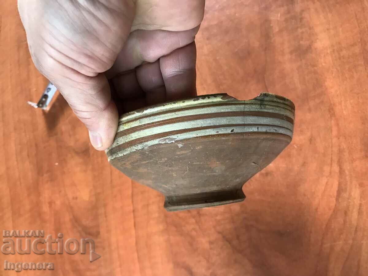 OLD CERAMIC DEEP PANCY BOWL FOR INTERIOR - 5 OLD CERAMIC DEEP PANCY BOWL FOR INTERIOR - 5