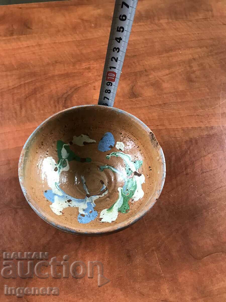 Auction OLD CERAMIC DEEP PANCY BOWL Auction OLD CERAMIC DEEP PANCY BOWL