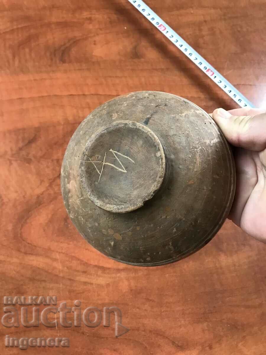 Delivery of OLD CERAMIC DEEP PANCY BOWL Delivery of OLD CERAMIC DEEP PANCY BOWL