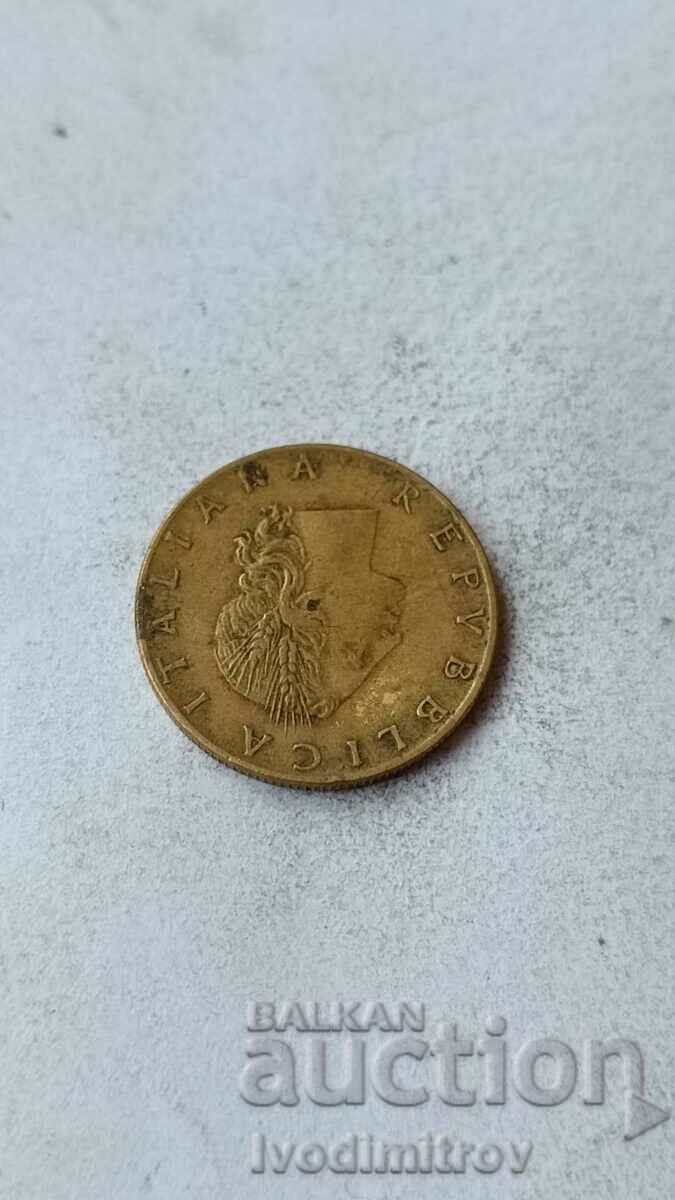 Италия 20 лирети 1957 с цена 0.65 лв. | € 0.33 Италия 20 лирети 1957 с цена 0.65 лв. | € 0.33