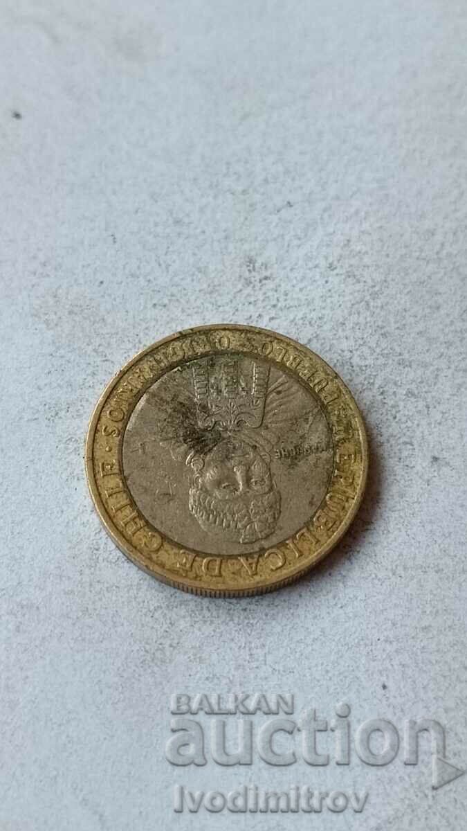 Chile 100 pesos 2010 with price 1.15 BGN | € 0.59