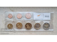 Set "Standard Euro coins from Cyprus - 2022"