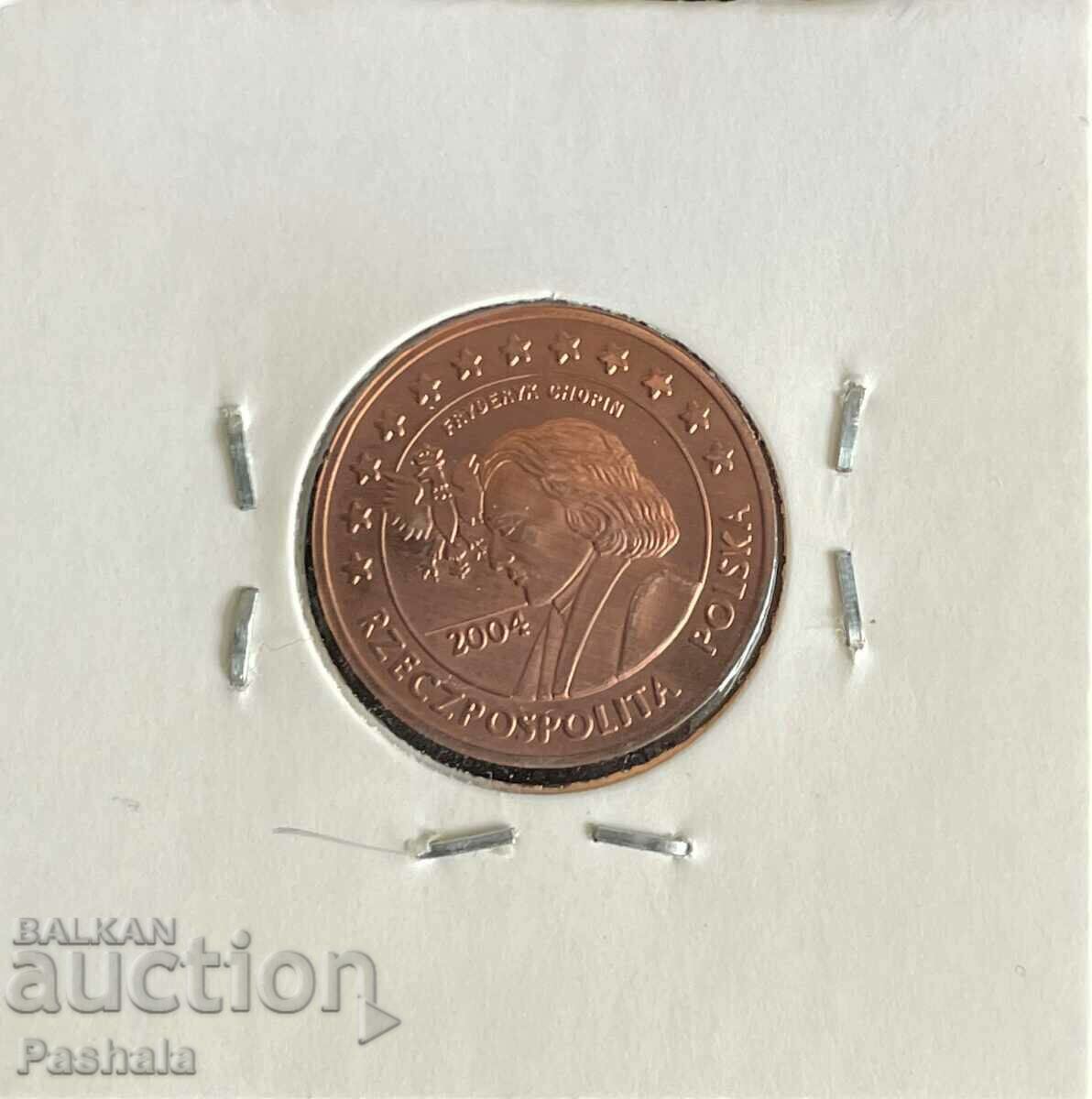 Polonia 1, 2, 5, 10, 20, 50 de cenți 1, 2, 5 euro 2004 - 7 Polonia 1, 2, 5, 10, 20, 50 de cenți 1, 2, 5 euro 2004 - 7