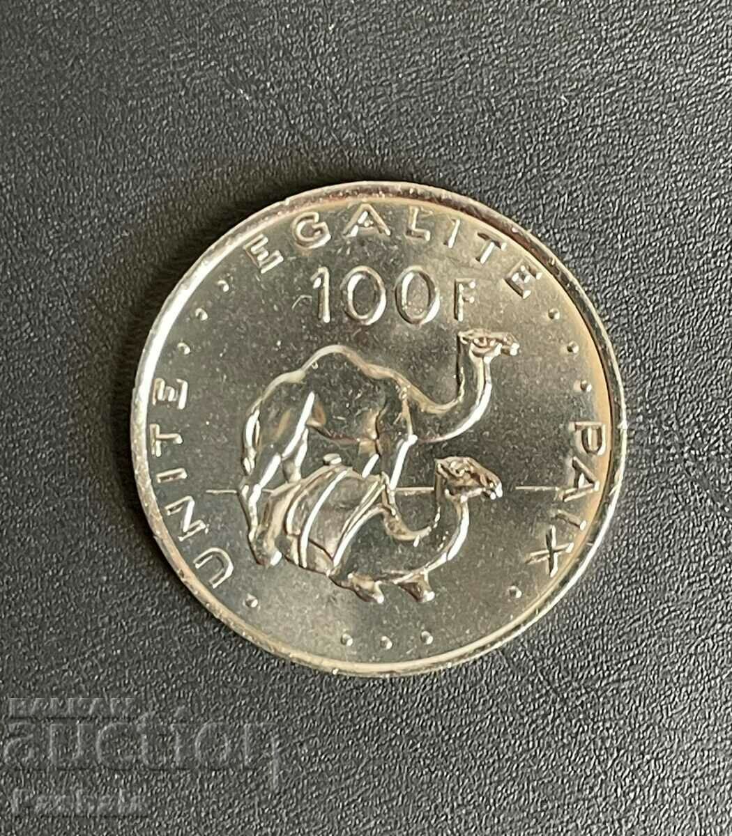 Джибути 100 франка 2013 г.