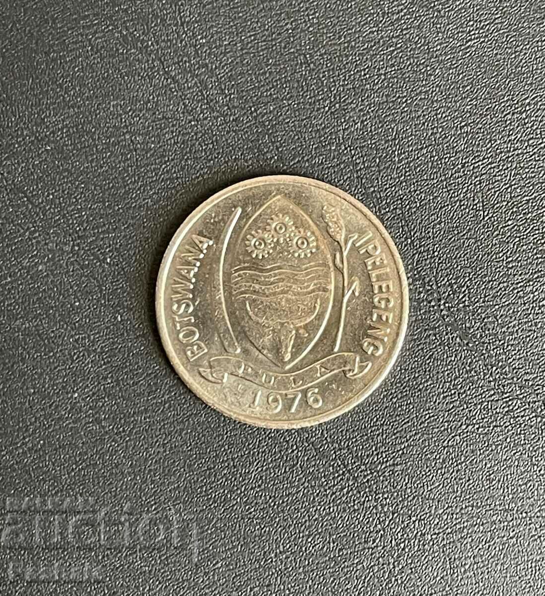 Botswana 10 Tebe 1976 with price 2.50 BGN | € 1.28 Botswana 10 Tebe 1976 with price 2.50 BGN | € 1.28