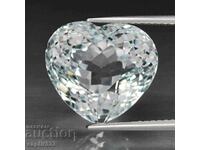 UNTREATED!!! DIVINE HEART TOPAZ IN HIGH PURITY VVS