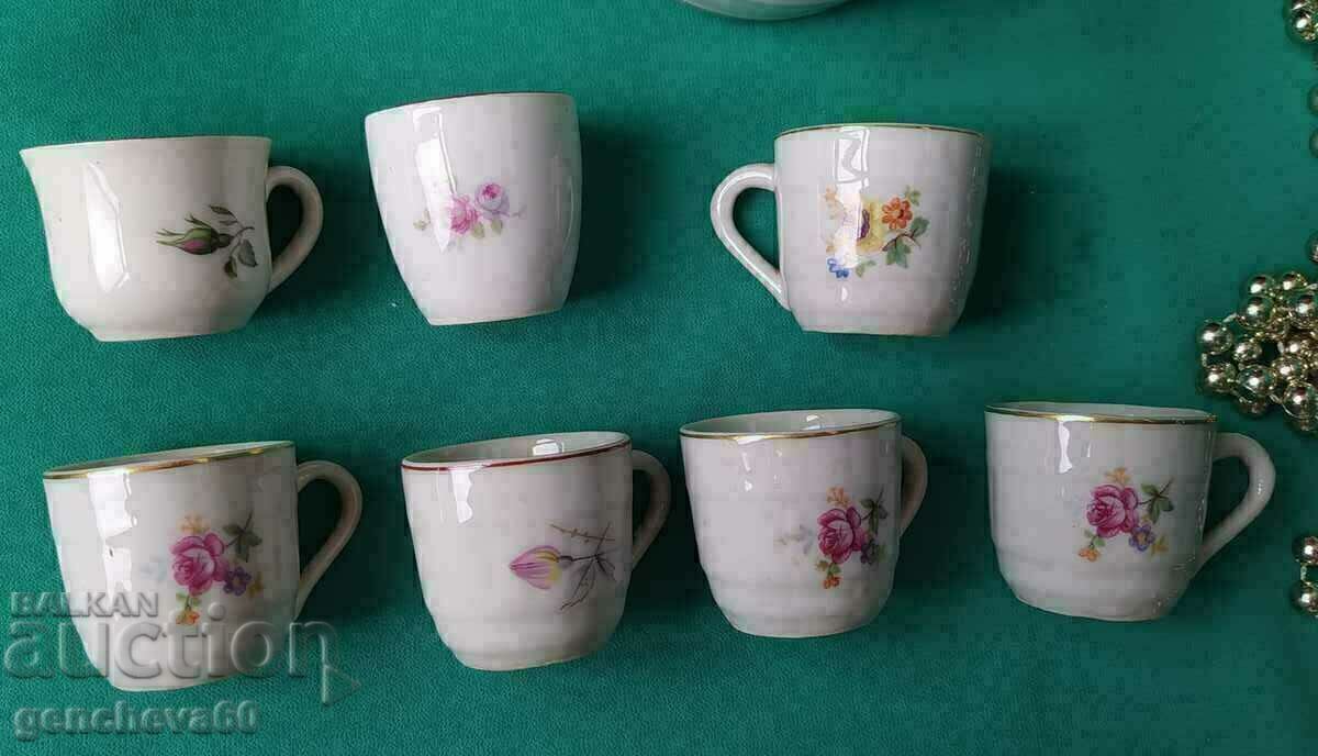 Σετ πορσελάνης SOC για θερμαινόμενη ρακιά barduce, φλιτζάνια - 6 Σετ πορσελάνης SOC για θερμαινόμενη ρακιά barduce, φλιτζάνια - 6