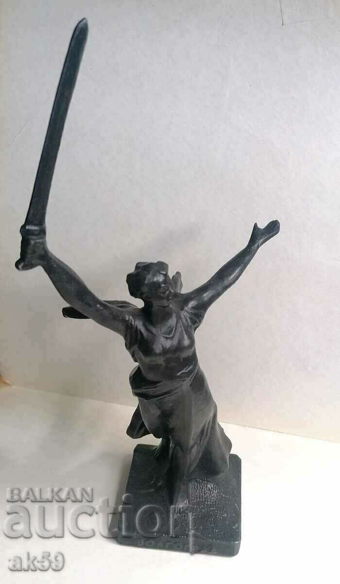 Figure statuette "Motherland is calling" - Volgograd