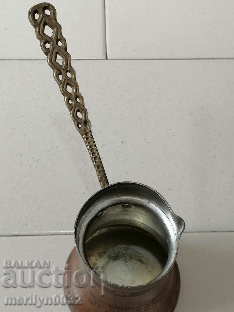 Old copper tin, coffee, baker, copper pot - 6 Old copper tin, coffee, baker, copper pot - 6