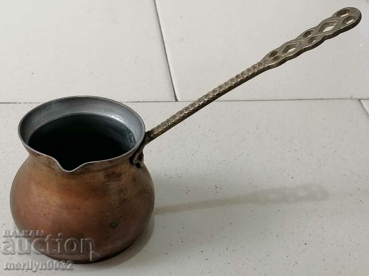 Auction Old copper tin, coffee, baker, copper pot Auction Old copper tin, coffee, baker, copper pot