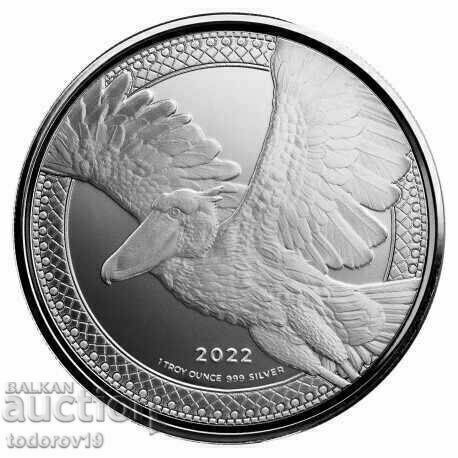 1 oz Silver Whalehead Heron - Democratic Republic of the Congo 1 oz Silver Whalehead Heron - Democratic Republic of the Congo
