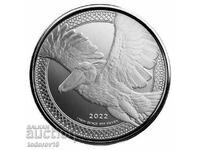 1 oz Silver Whalehead Heron - Democratic Republic of the Congo