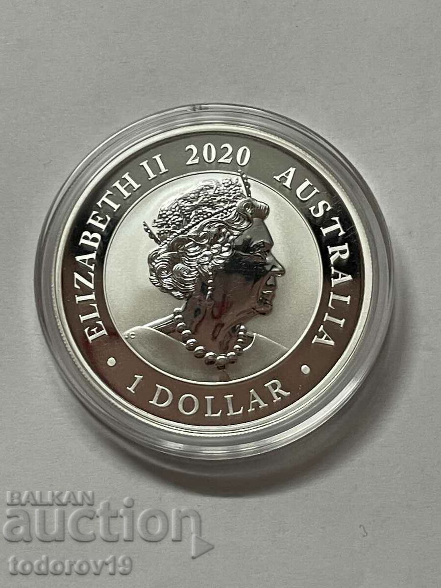 Delivery of 1 oz Silver Swan 2020