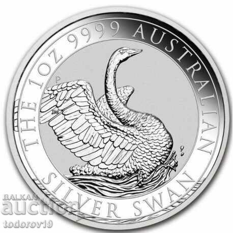 1 oz Silver Swan 2020