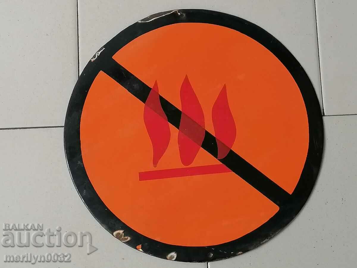 Auction Enamelled plate plate NRB Auction Enamelled plate plate NRB