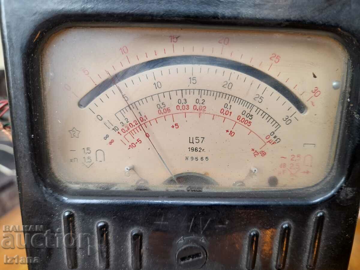 Auction  Old C 57 multimeter