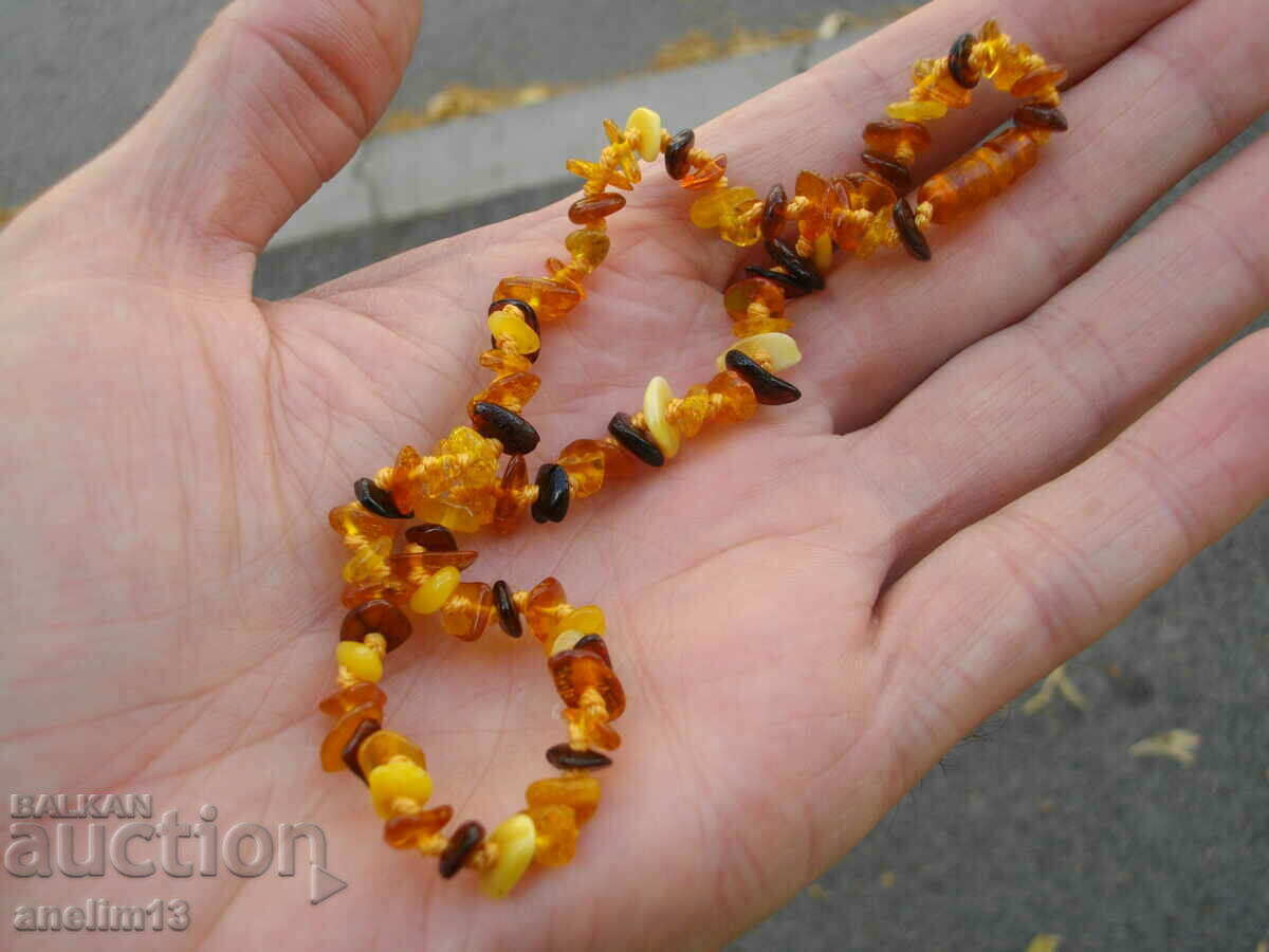 NECKLACE NECKLACE NATURAL BALTIC AMBER with price 35.00 BGN | € 17.90 NECKLACE NECKLACE NATURAL BALTIC AMBER with price 35.00 BGN | € 17.90