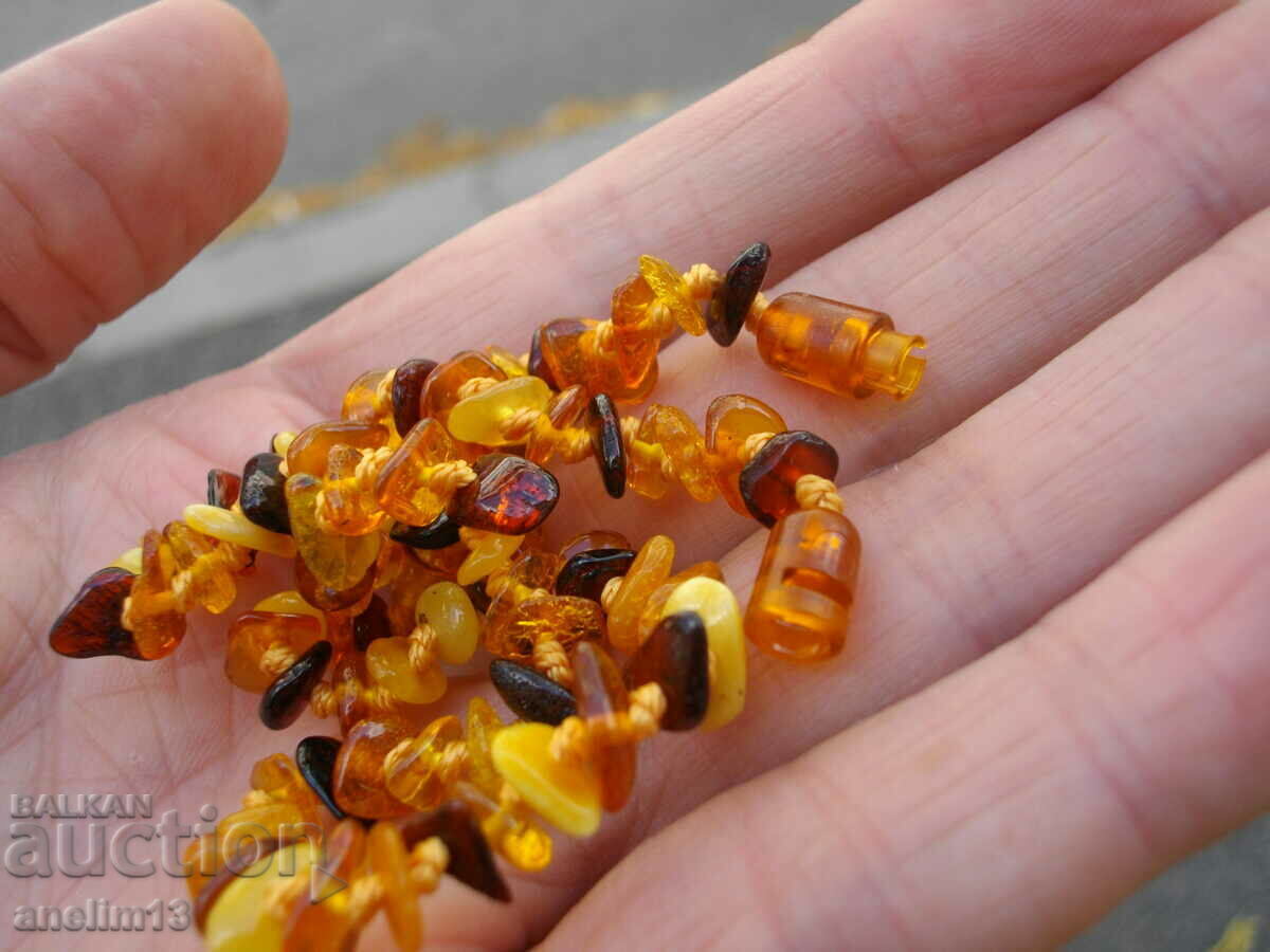 NECKLACE NECKLACE NATURAL BALTIC AMBER - 5 NECKLACE NECKLACE NATURAL BALTIC AMBER - 5