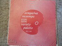 Variety palette, VTA 1580, gramophone record, large